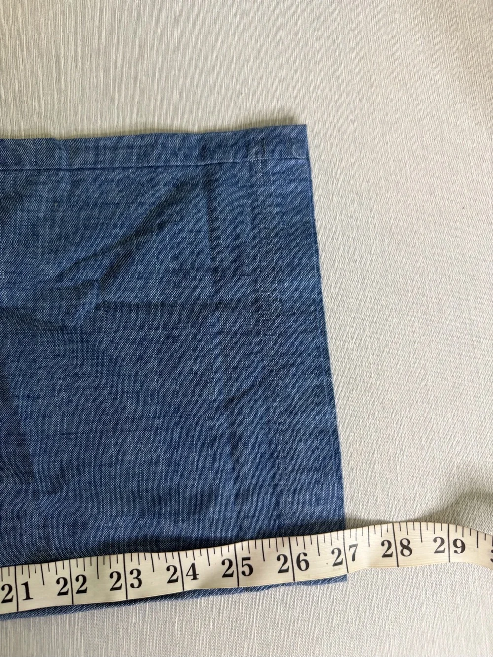 J. Crew Petite chambray slim wide-leg drawstring pant Med Echo Blue Wash 2 NWT